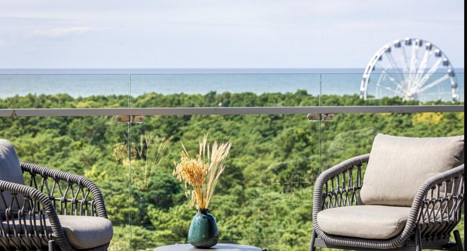 Palanga Sea View Apartment Ngoại thất bức ảnh