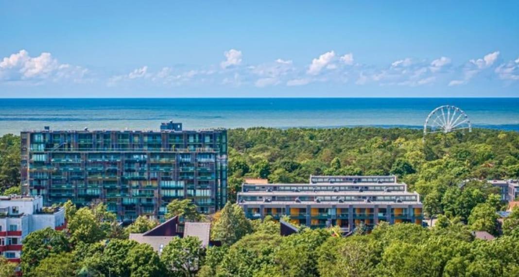 Palanga Sea View Apartment Ngoại thất bức ảnh